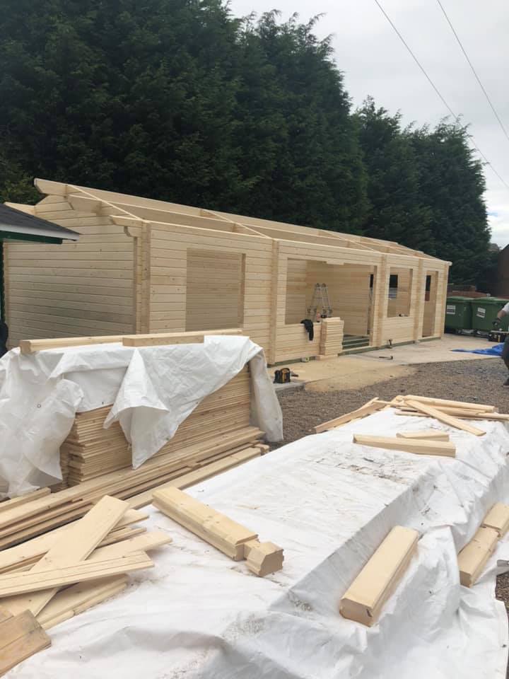 Sale Now On Ex Display Log Cabins for Home and Garden Log Cabin Store